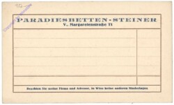 Steiners Paradiesbett, Wien 5