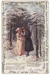Im Walde zur schaurigen Winterzeit, ...