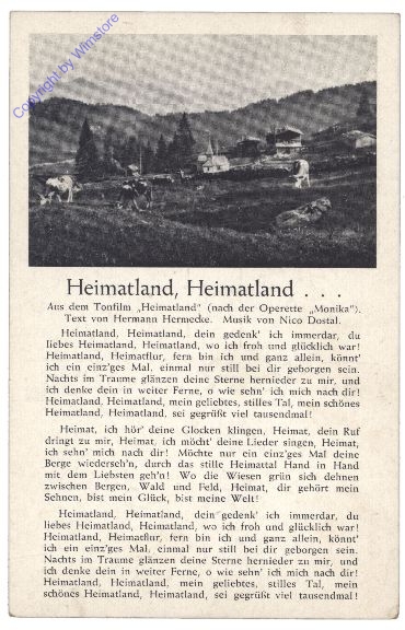 Heimatland, Heimatland