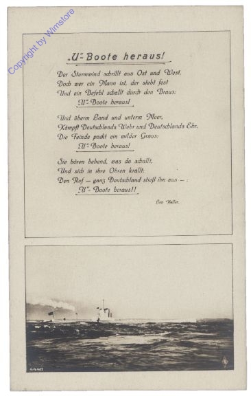 U-Boote heraus!
