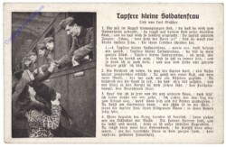 ak162128 Tapfere kleine Soldatenfrau!