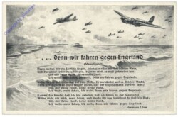 ak162131 ... denn wir fahren gegen Engeland
