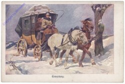 Pferdekutsche, Erwartung