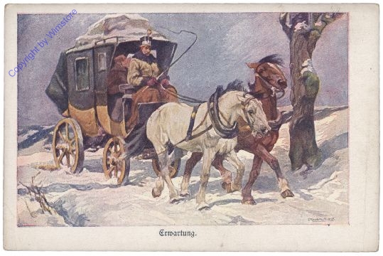 Pferdekutsche, Erwartung