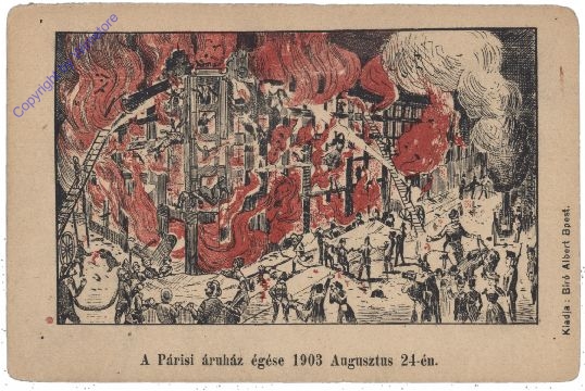 A Parisi aruhaz egese 1903