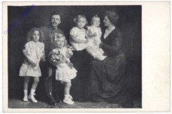 Unser Kaiserpaar mit Kronprinz Otto und Erzh. Adelheid, Robert und Felix