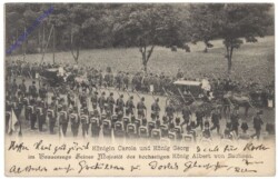 ak162327 Königin Carola und König Georg