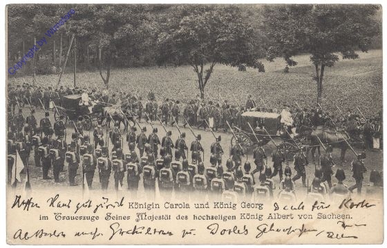 Königin Carola und König Georg