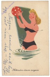 ak162500 Frau im Wasser
