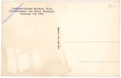 ak162663a Wien 1, Schreibschrank von David Roentgen