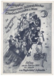 Wien 3, Faschingsfest des Gesangverein österr. Eisenbahnbeamter in Wien