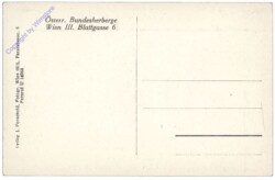 ak162679a Wien 3, Speisesaal