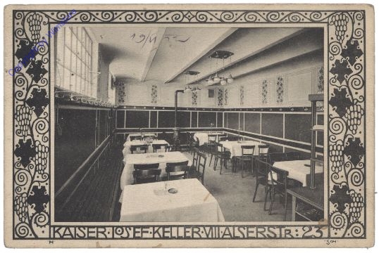 ak162690 Wien 8, Kaiser Josefs-Keller