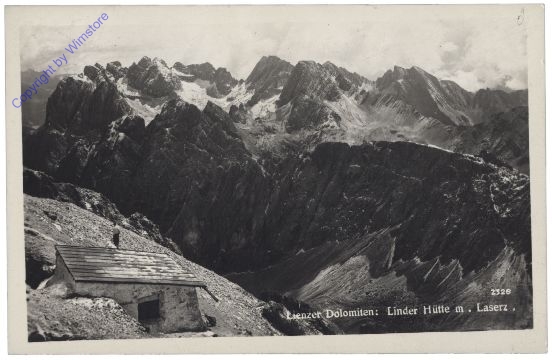 Lienz, Lienzer Dolomiten: Linder Hütte m. Laserz