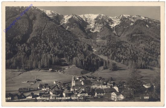 ak162793 Bad Bleiberg, mit Dobratsch
