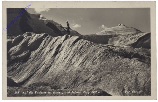 ak162799 Großglockner, Auf der Pasterze
