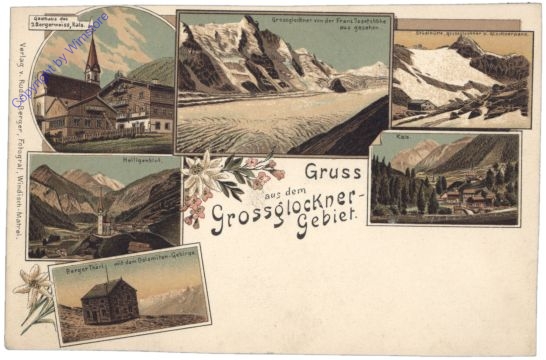ak162801 Großglockner, Gruss aus dem Großglockner-Gebiet