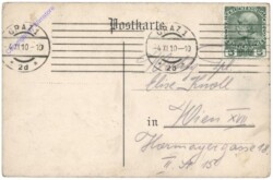 Graz, Gruss aus der Tiroler Weinstube "zum Freiberger"