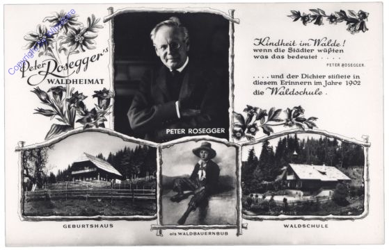 ak162842 Krieglach, Peter Rosegger's Waldheimat