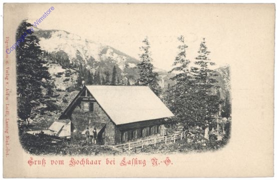 Lassing, Gruß vom Hochkaar bei Lassing