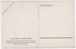 Berndorf, Schulen in Berndorf, Lehrzimmer im romanischen Stile