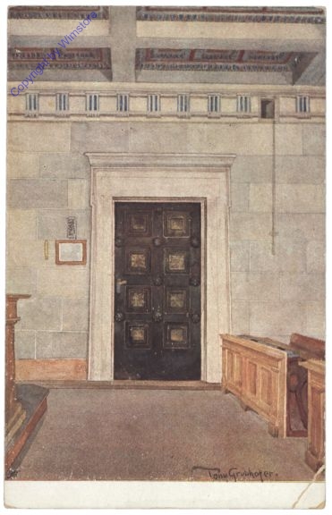 Berndorf, Schulen in Berndorf, Lehrzimmer im dorischen Stile