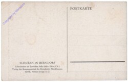 Berndorf, Schulen in Berndorf, Lehrzimmer im dorischen Stile