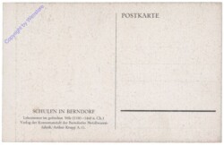 Berndorf, Schulen in Berndorf, Lehrzimmer im gotischen Stil