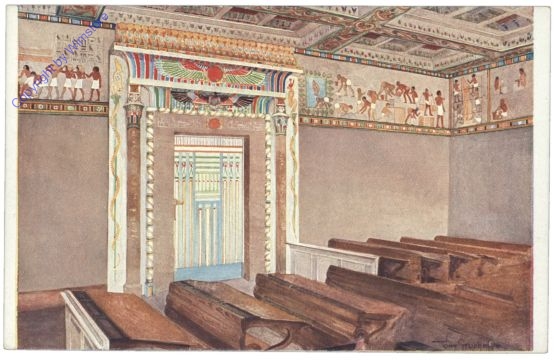 Berndorf, Schulen in Berndorf, Lehrzimmer im ägyptischen Stile