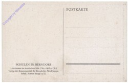 Berndorf, Schulen in Berndorf, Lehrzimmer im maurischen Stile