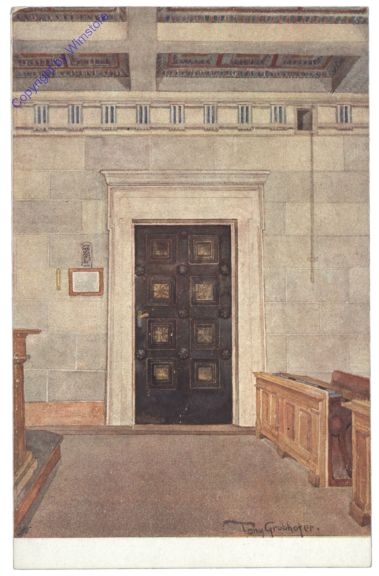 Berndorf, Schulen in Berndorf, Lehrzimmer im dorischen Stile