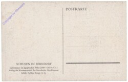 Berndorf, Schulen in Berndorf, Lehrzimmer im ägyptischen Stile