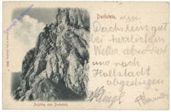 Dachstein, Aufstieg zum Dachstein