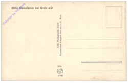 Grein an der Donau, Stiller Stein.