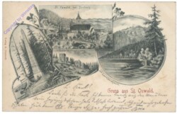 ak162984 Haslach, Gruss aus St. Oswald