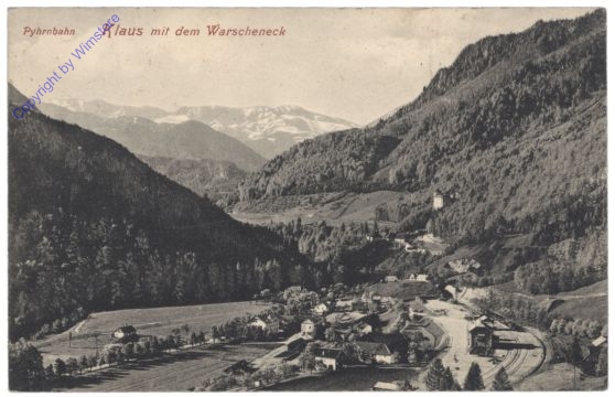 Klaus an der Pyhrnbahn, mit dem Warscheneck
