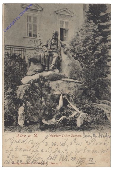 Linz an der Donau, Adalbert Stifter-Denkmal