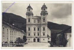 ak163041 Mondsee, Kirche u.Schloss
