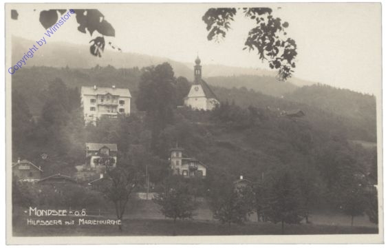 Mondsee, Hilfsberg mit Marienkirche