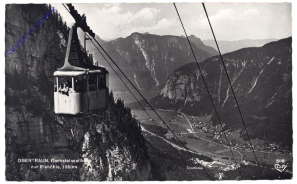 Obertraun, Dachsteinseilbahn zur Eishöhle
