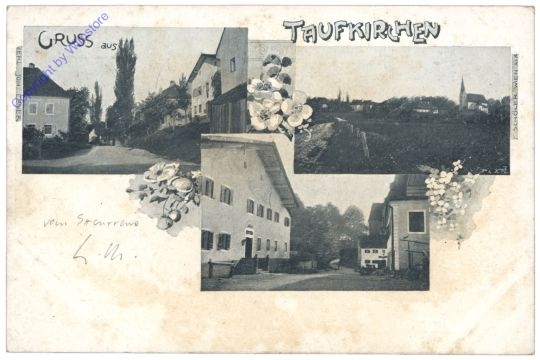 ak163129 Taufkirchen an der Trattnach, Gruss aus