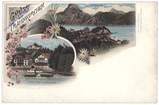 ak163132 Traunkirchen, Gruss aus