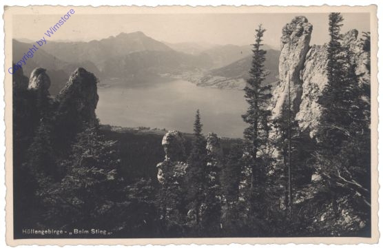 Zell am Attersee, Höllengebirge "Beim Stieg"