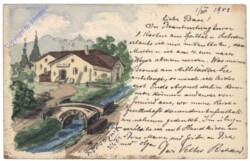 Haus am Fluss