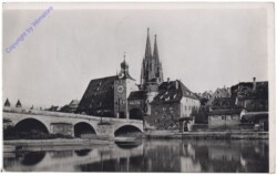 ak163224 Regensburg, Ortsansicht