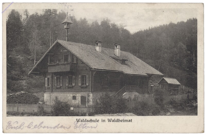 ak163413 Krieglach, Waldschule in Waldheimat