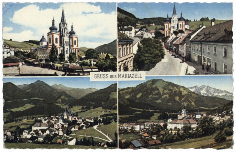 ak163421 Mariazell, Multiansicht