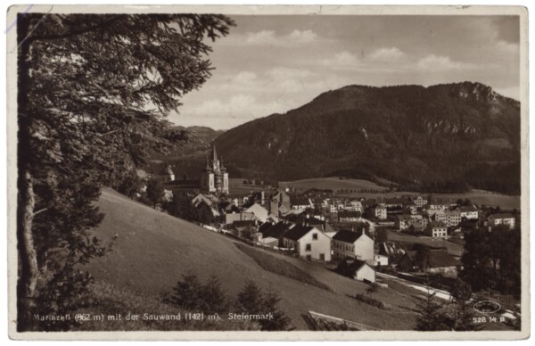 Mariazell, mit der Sauwand