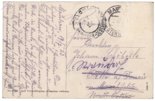 Mautern, Wildfeld von der Kaiseralm