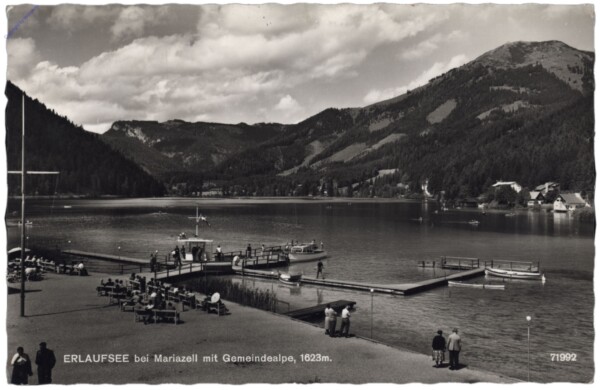 Mitterbach, Erlaufsee mit Gemeindealpe